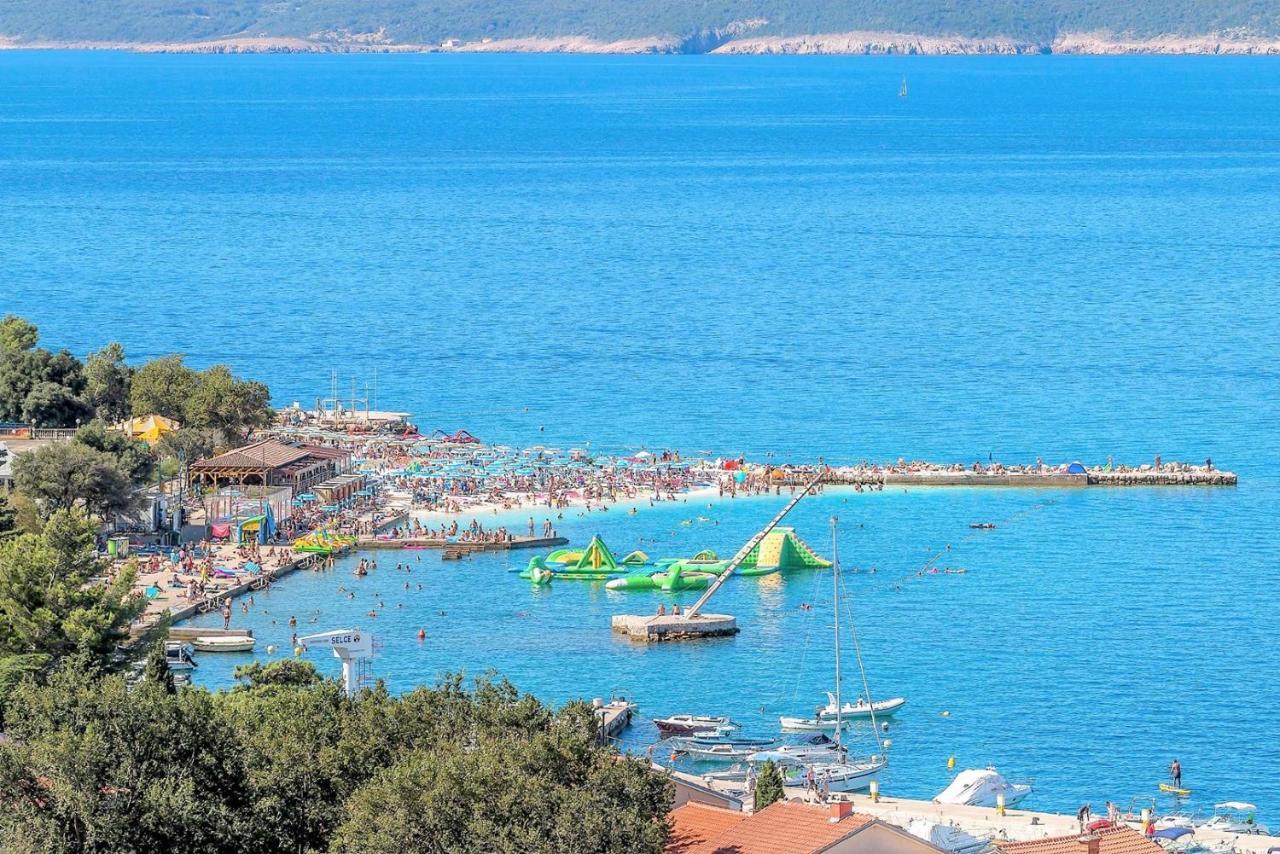 Holiday House Queens With Sea View Selce Exterior foto